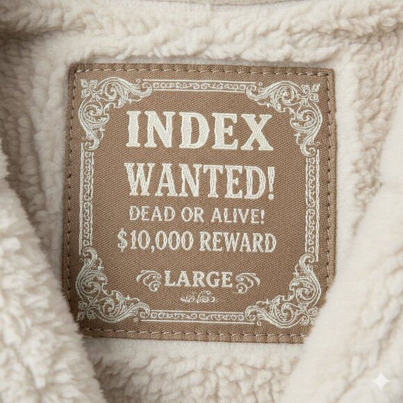 🔥 INDEX Women's Faux Shearling Aviator Biker Jacket – Size (L) - Picture 6 of 8